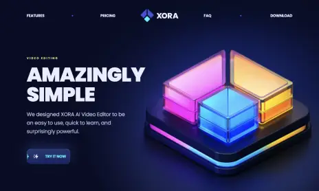 XORA Landing Page